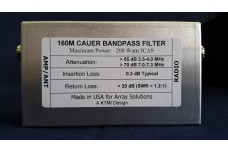 W3NQN Design mono band Cauer Elliptical filter for the 160 meters band by K7MI